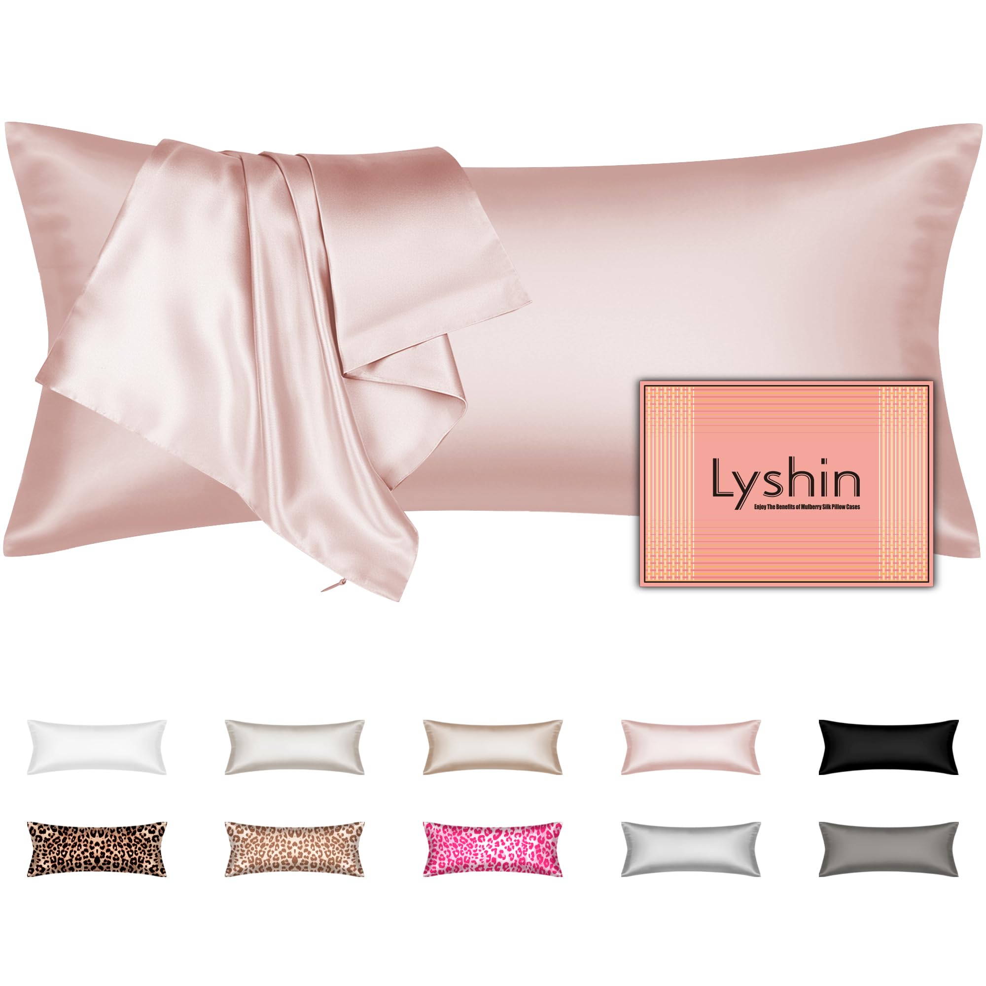 Silk Body Pillow Cover With Zipper Mulberry Silk Pillow Cases