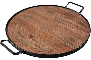 Round Charcuterie Board: Barrel-Inspired Serving Tray Splendor
