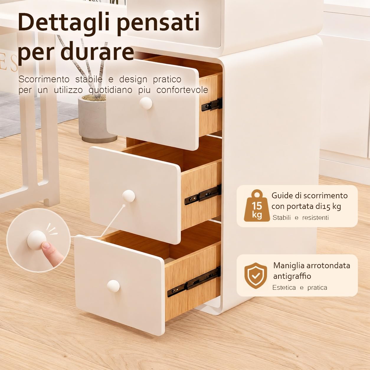 Tavolo Manicure, Tavolo per Unghie con Aspiratore e Lampada