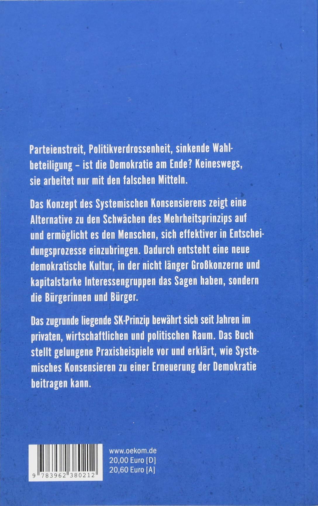 Nicht über unsere Köpfe: Wie ein neues Wahlsystem die Demokratie retten kann