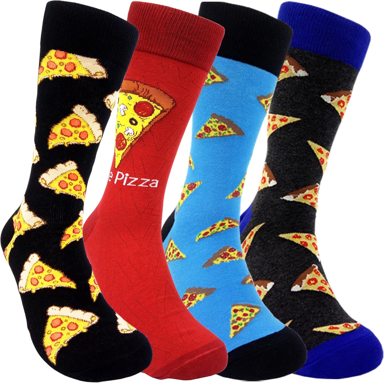 Crazy Food Socks Funny Sock for Men Women Fun Gift for Foodie Novelty Dress Cotton Socks