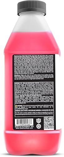 Miniatura 12 de Chemical Guys Maxi Suds II Jabón espumoso para lavado de autos  Jabón de lavado de autos de alta espuma, champú con aroma a cereza y refuerzo de