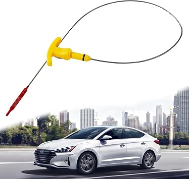 Engine Oil Dipstick Compatible with Hyundai Elantra 2011-2020 | Tucson 2014-2021 | Kona 2018-2021| Sonata 2016-2019 | Veloster 2019-2021 Replace Oil Level Dipstick Gauge Rod 266112E022