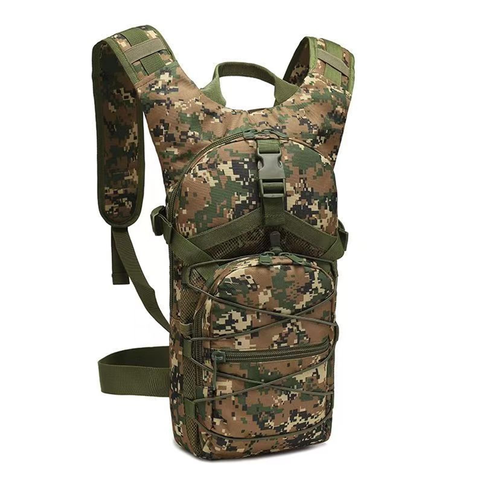 Zaino tattico militare Molle, zaino militare di piccola capacità da 15 litri per escursionismo ciclismo campeggio alpinismo pesca caccia arrampicata trekking viaggi sport
