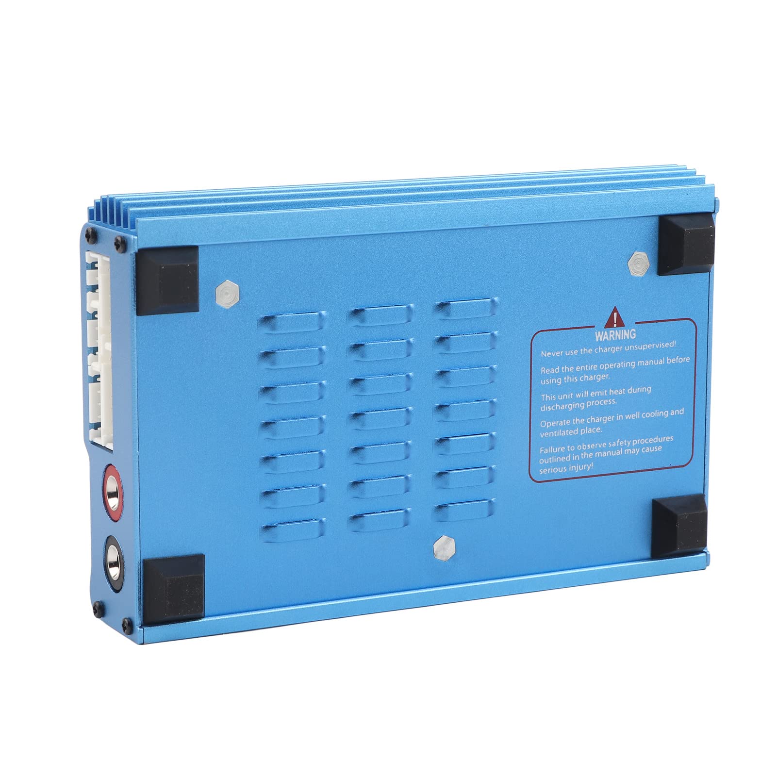 Caricabatterie Bilanciato per LiPo RC, 80W 6A Caricatore Digitale | Alloggiamento in Metallo, Prese XT60/T/, Carica/Scarica Intelligente, Rilevamento Temperatura, modalità di Stoccaggio,