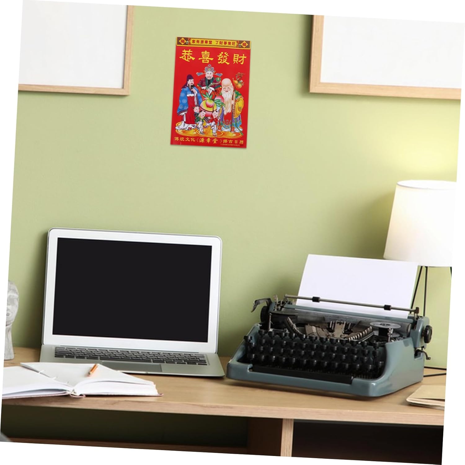STOBOK Traditional Chinese Zodiac Calendar: 2026 Year Of Horse Hanging Wall Calendar With Tear-off Pages Practical Daily Planner For Home Office School 16k