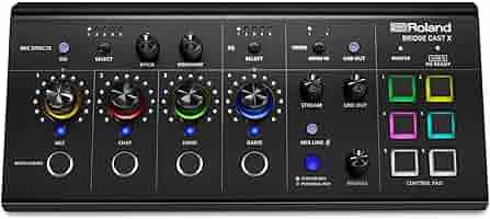 ローランド Roland BRIDGE CASTDAC Amazon.com: Roland BRIDGE CAST ONE Dual Bus Streaming Mixer