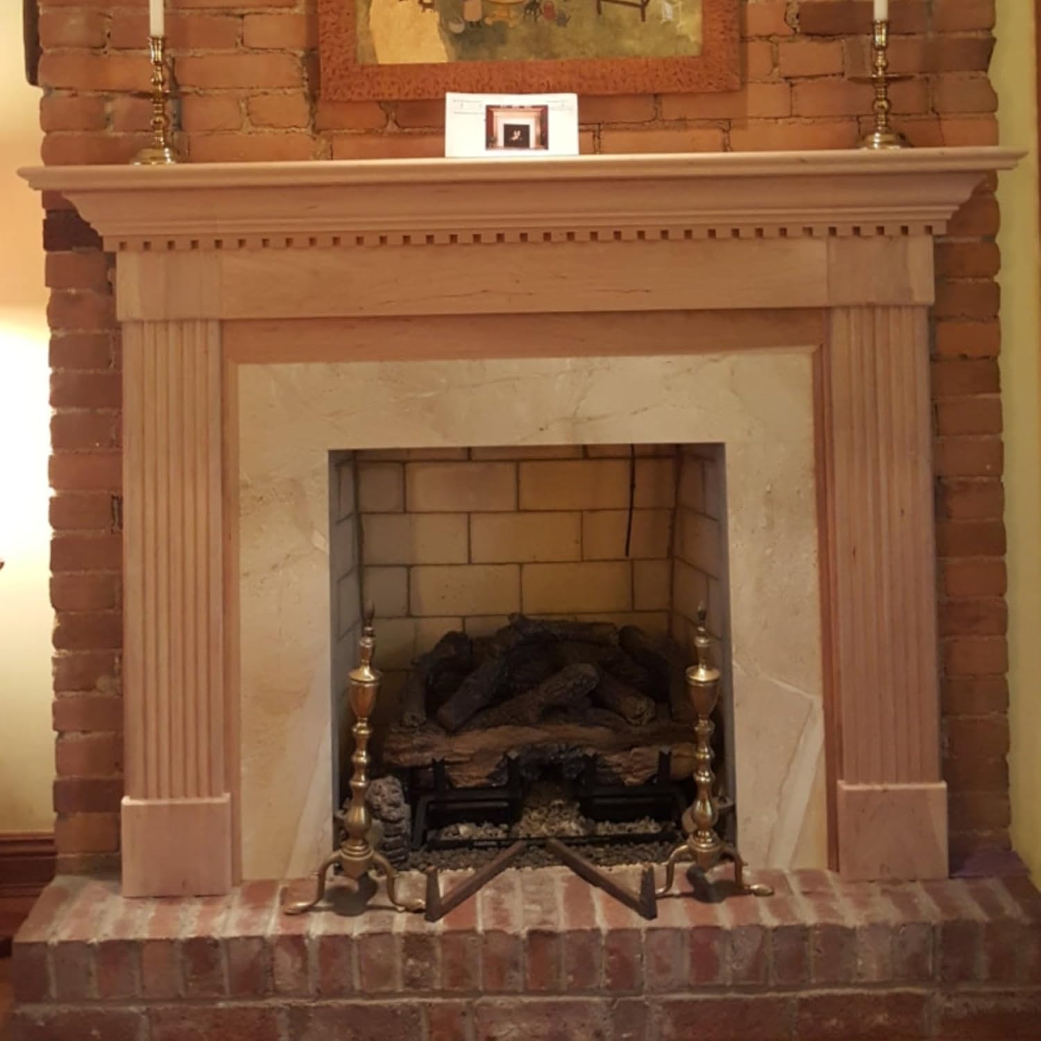 EWCD93 Dentil Moulding 1-5/8" High x 5/8" Trim. Unfinished, Red Oak, 94"