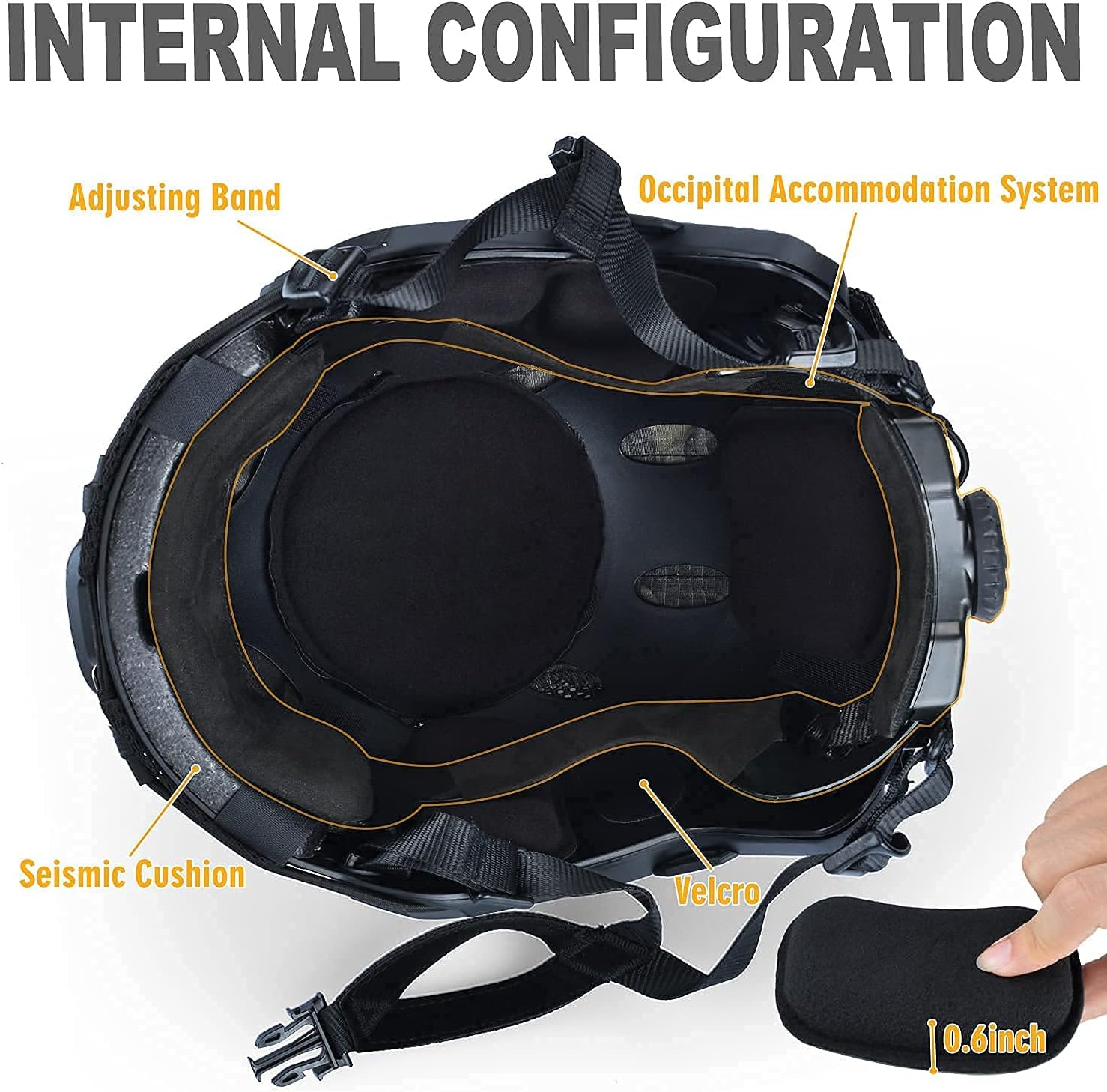 Guayma Airsoft Fast Helmet with Cover Half Mesh Mask Headgear PJ Type Tactical Multifunctional Protective NVG Mount for Paintball Multicam Military Outdoor Sports CS Game Hunting Shooting(Black) : Sports & Outdoors