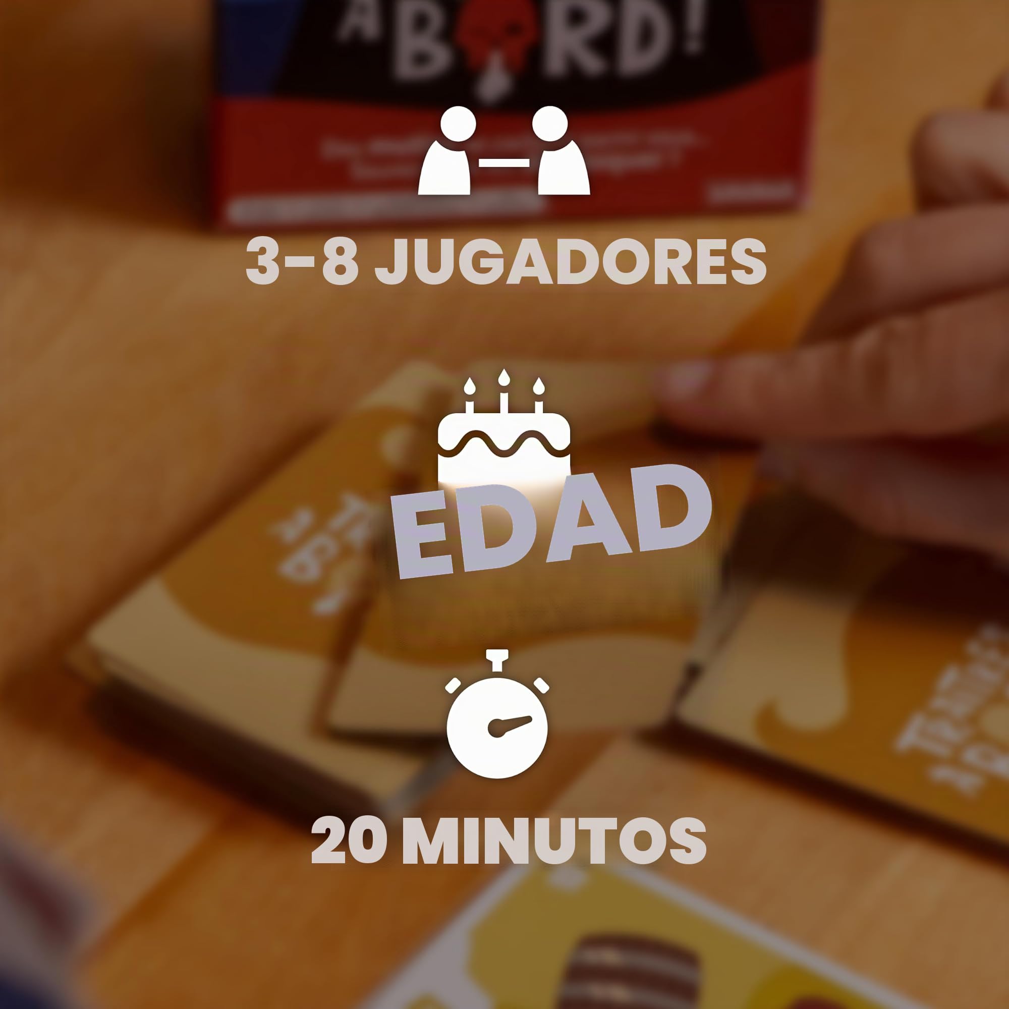 Juego de traidores a bordo - Juego galardonado de fiesta de identidad secreta - Diversión, estrategia, farol y traición | Fácil de aprender, ronda de 15 minutos | Juegos populares para 3-8 jugadores