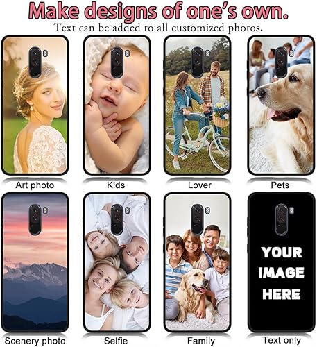 Miniatura 6 de Funda de teléfono personalizada para Xiaomi Poco X3 NFC/Poco X3/Poco X3 Pro, collages de múltiples imágenes, funda protectora a prueba de arañazos y