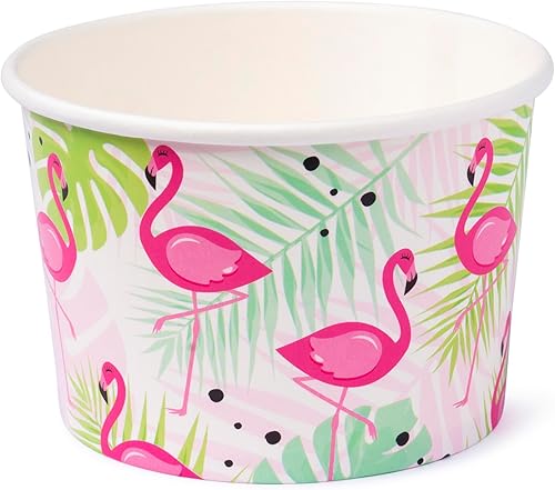 Miniatura 8 de ROYAL BLUEBONNET Cuencos de papel, paquete de 48 unidades, con temática de cuadros navideños, desechables, seguros para alimentos, multiusos, 9