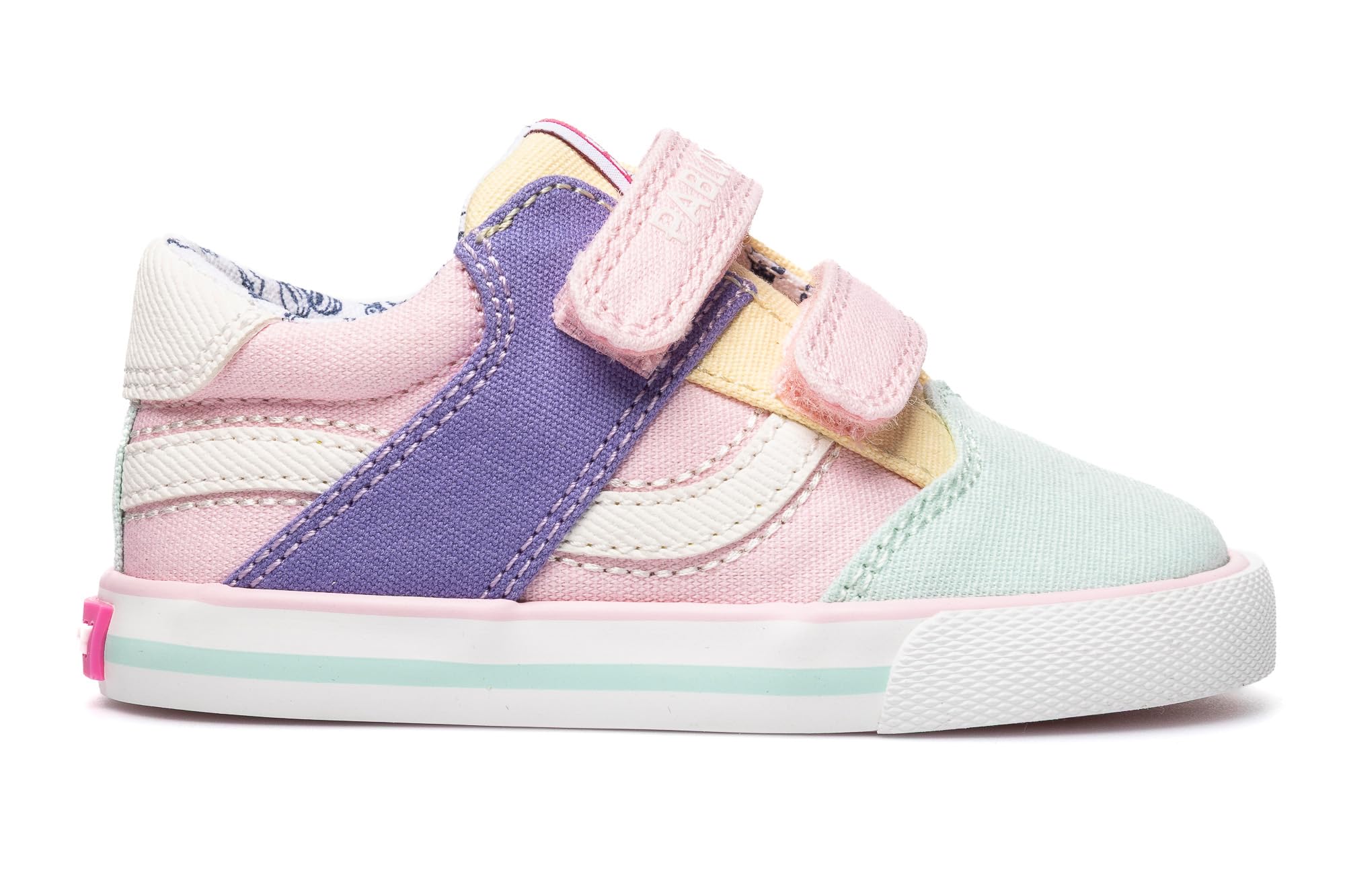 Zapatillas de Lona Barefoot para Bebé Niña Pablosky Goma 984670