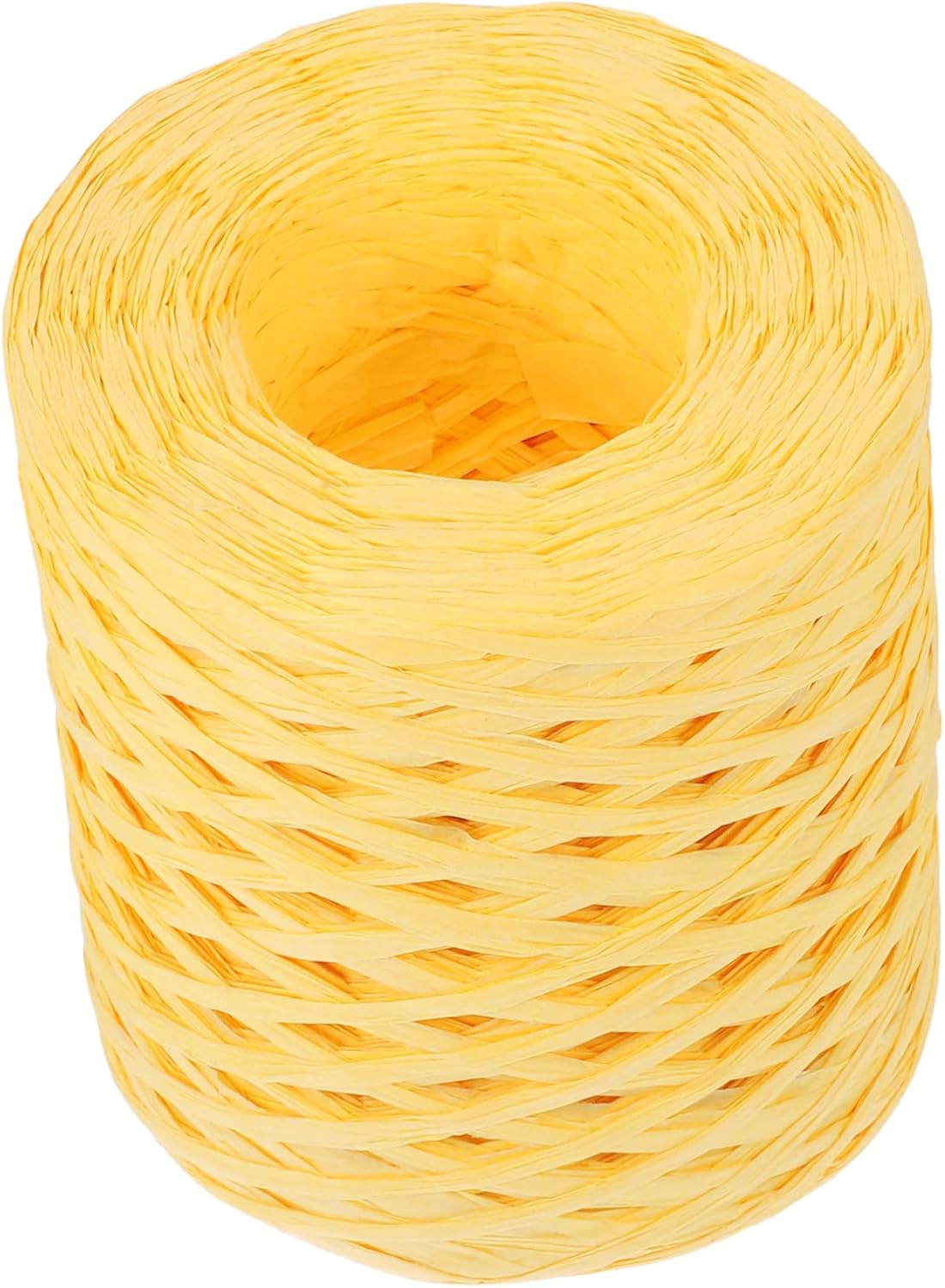 OSALADI Elegant Raffia Paper Ribbon Craft Yarn for Crochet Wrapping Weaving Decor DIY Projects Natural Raffia Grass Versatile Use