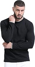 fanideaz Mens Popcorn Textured Cotton Full Sleeve Round Neck T Shirt for Men Soft and Breathable Fabric Trendy Look Regular Fit Ideal for Daily Casual Wear