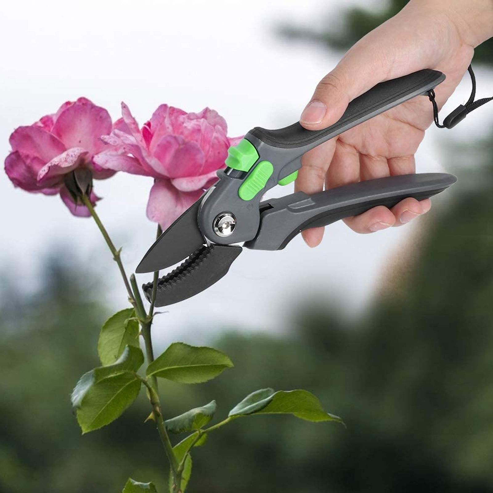 Cesoie per Alberi Cesoie per potatura a Mano in Acciaio Inossidabile Cesoie da potatura per Giardinaggio Cesoie da Giardino Cesoie da potatura Professionali per Giardino Lama SK5