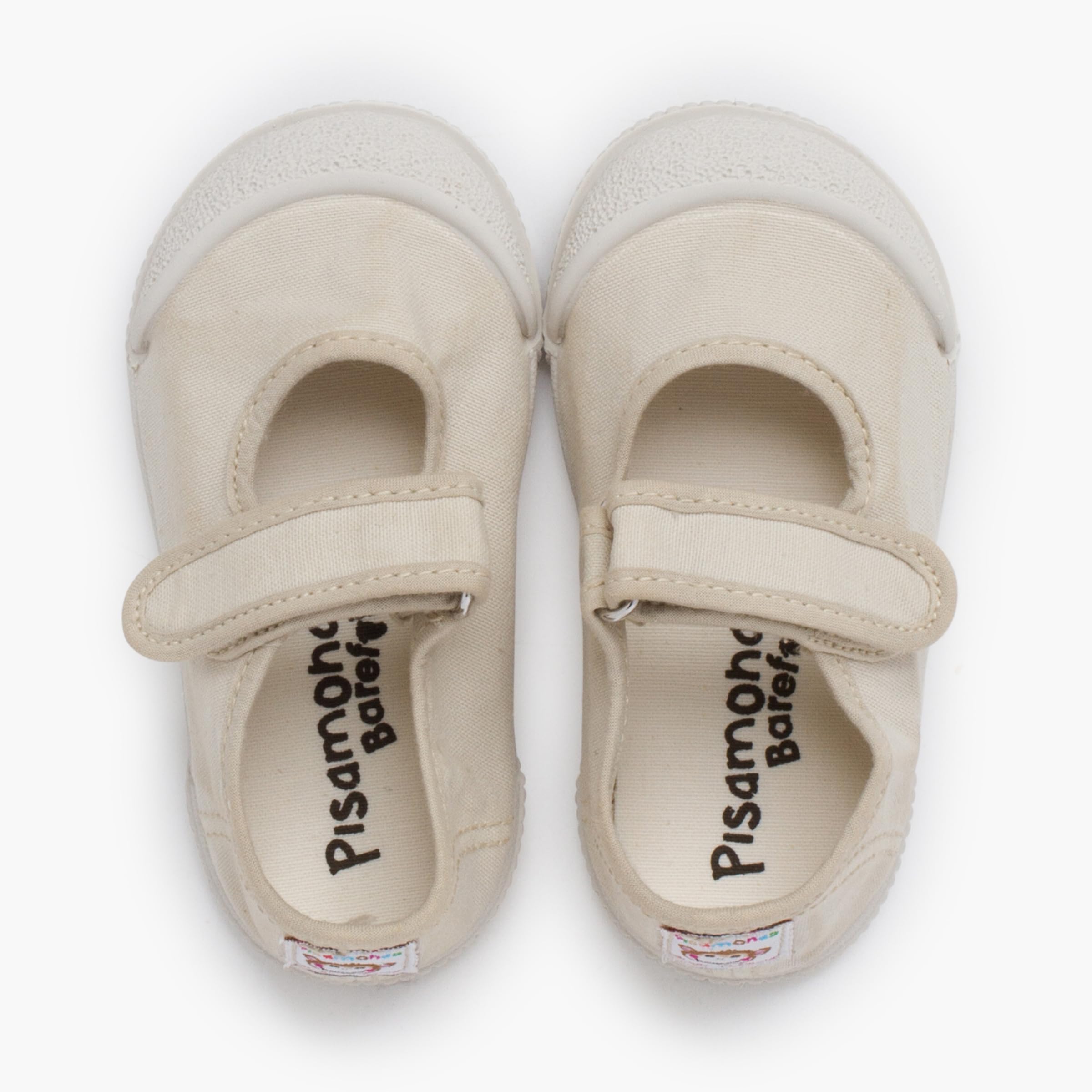 Pisamonas Merceditas Puntera Barefoot Lona Lavada