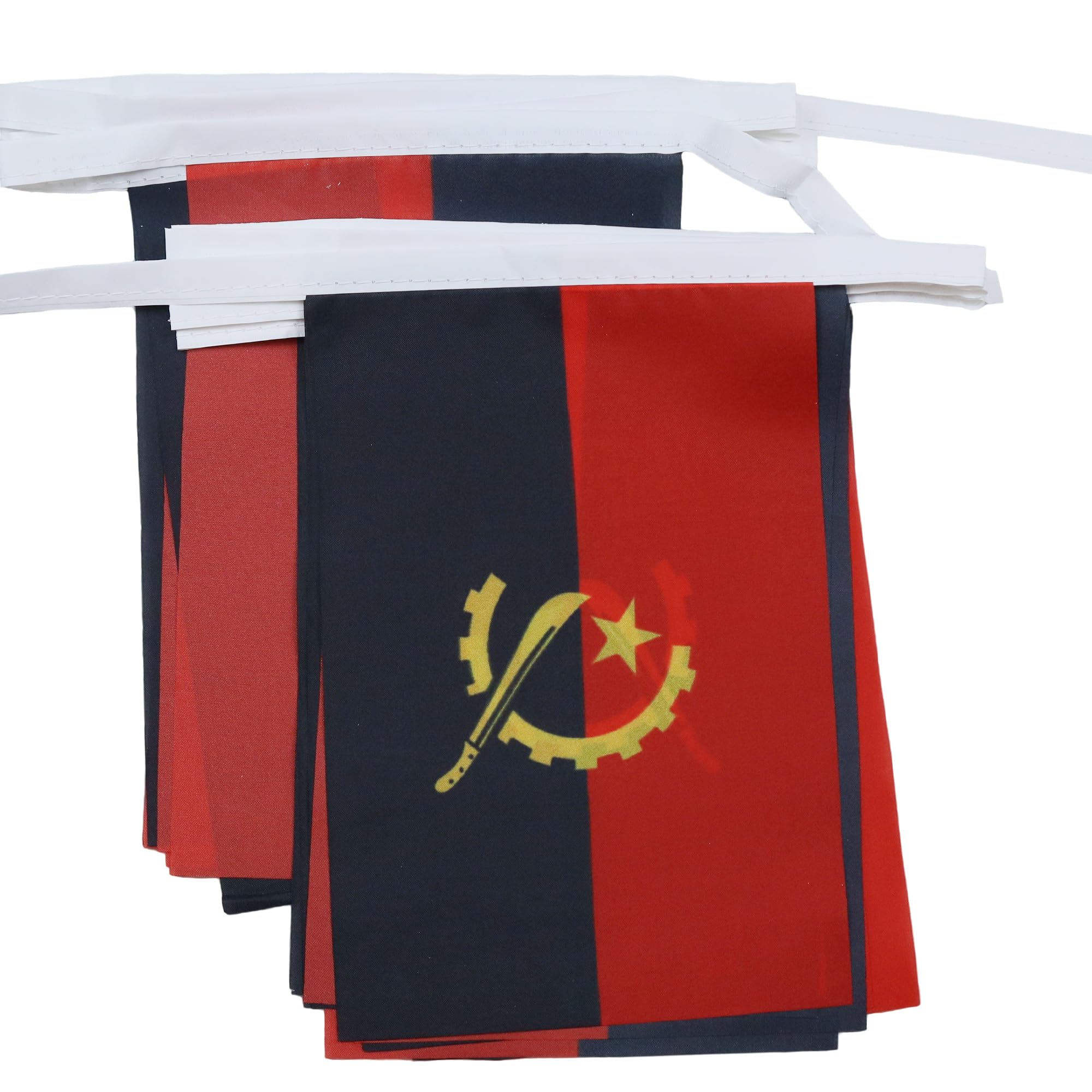 AZ FLAG Guirnalda 6 Metros, 20 Banderas de Ecuador 21x15 cm, Bandera Ecuatoriana 15 x 21 cm - Banderines — view 107