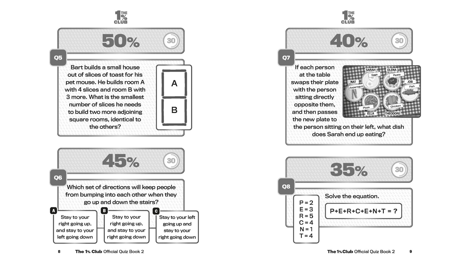 The 1% Club Book 2: The Addictive Quiz for all the Family