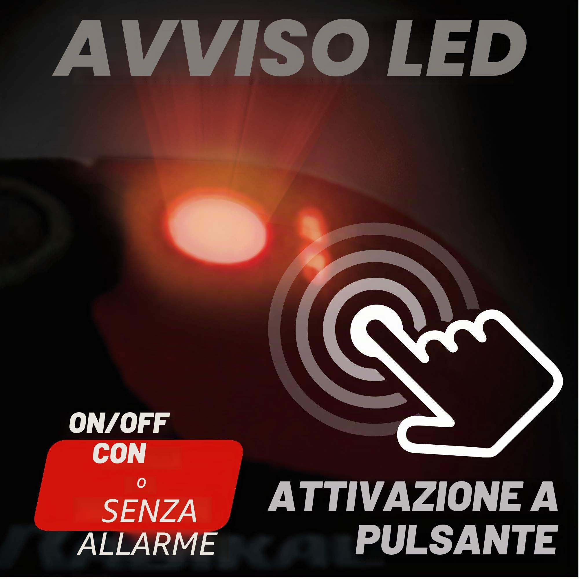 RADIKAL RK6 Antifurto Moto con Allarme Lucchetto Bicicletta Bloccadisco Scooter Sicurezza & RK351 Staffa Antifurto Moto Bloccadisco RK9Z RK9 RK6 da Montare su Viti