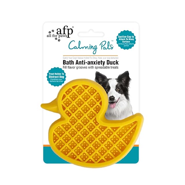 AFP Juguetes Interactivos Para Perros Patas De Calma - Bath Anti Ansiedad Pato