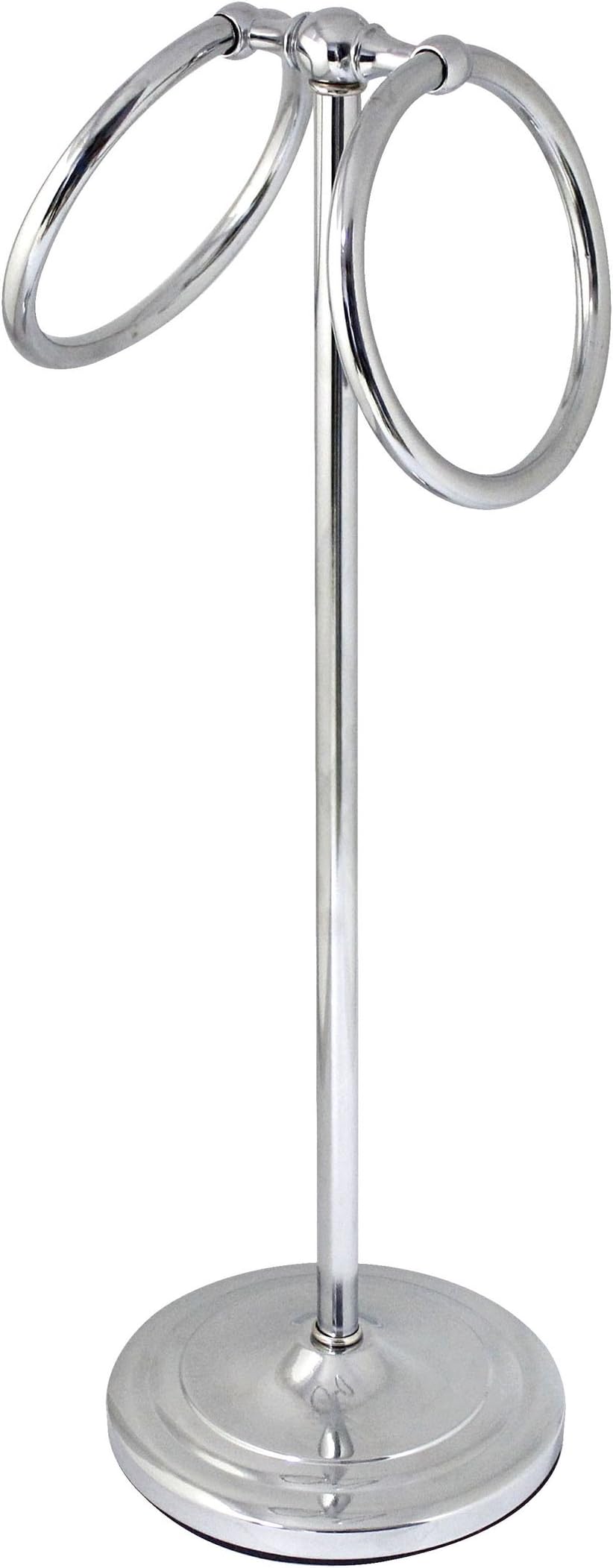 17" Countertop Towel Ring for Hand Towels - Polished Chrome - 5 Year Warrantee