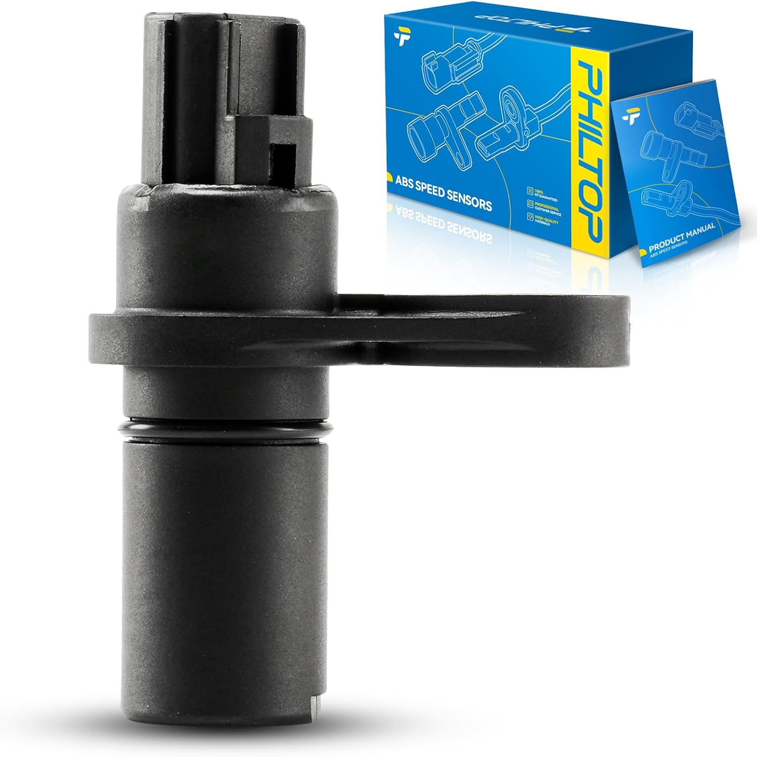 PHILTOP 917-647 ABS Wheel Speed Sensor Compatible with 1500, 1500 Classic, Ram 1500, Wrangler, Ram 2500, 2500, Liberty, 3500, Durango, Ram 3500, Charger, 300, Dakota, Grand Cherokee, Commander