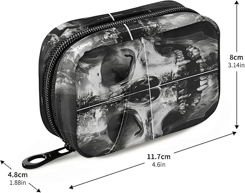 Vista 150 de Organizador diario de camuflaje para medicina vitamínica, organizador de píldoras de viaje, contenedor de medicina diaria, bolsa de pastillero