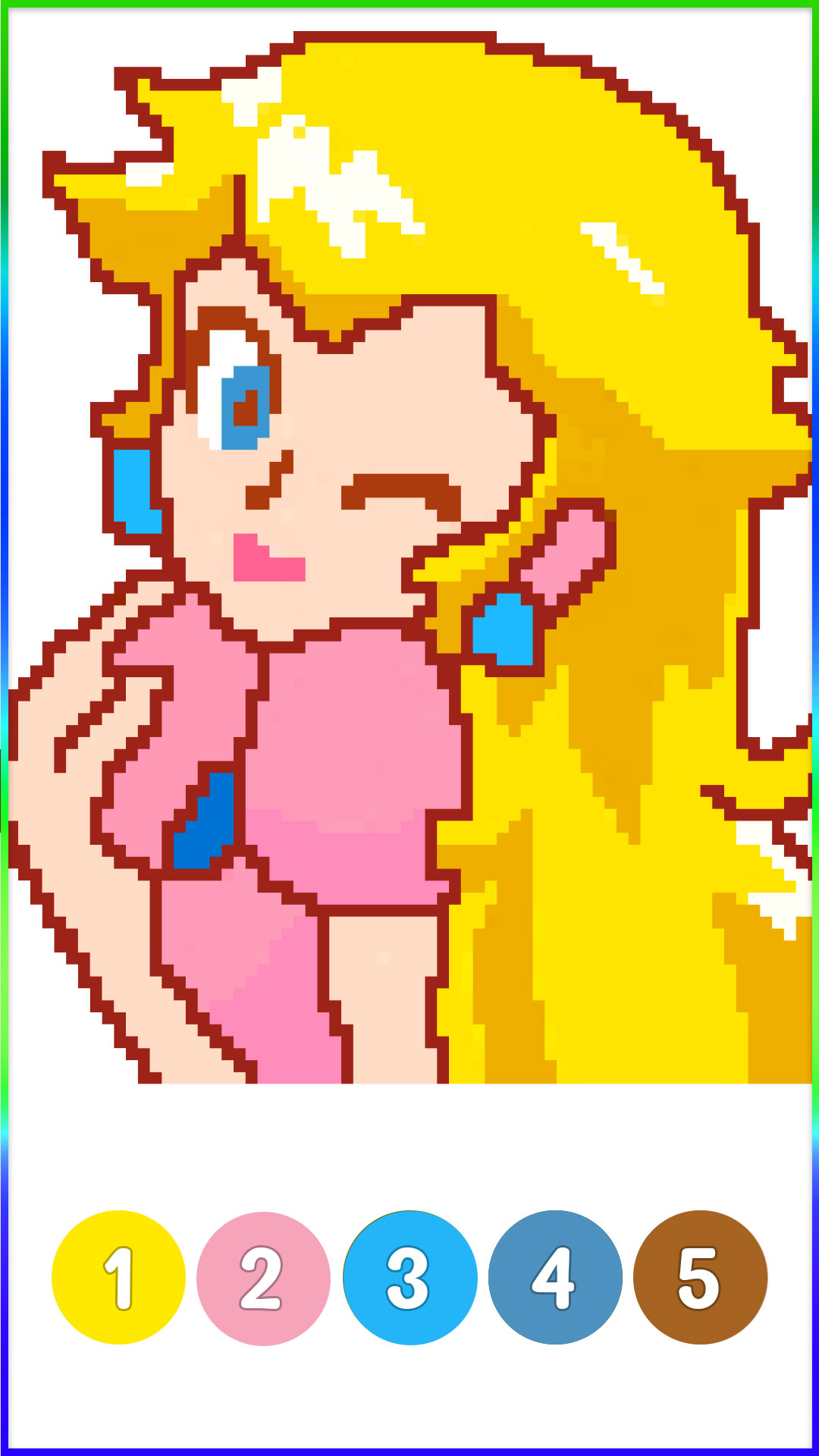 Princess Color By Number - Pixel Art, Girls Paint Book - App on Amazon ...