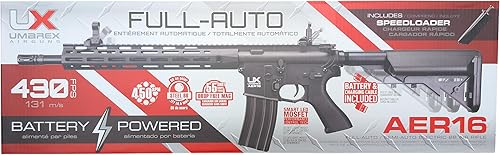 Miniatura 8 de Umarex Rifle de aire AER16 eléctrico completamente automático calibre .177 BB Gun
