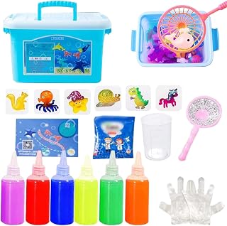 Magic Water Elf, Water Animal Beads Kit, Beads Elves Toy, Life Creature Toys Mold, DIY Sea Life Creature Toys for Kids Christmas Birthday and Gift
