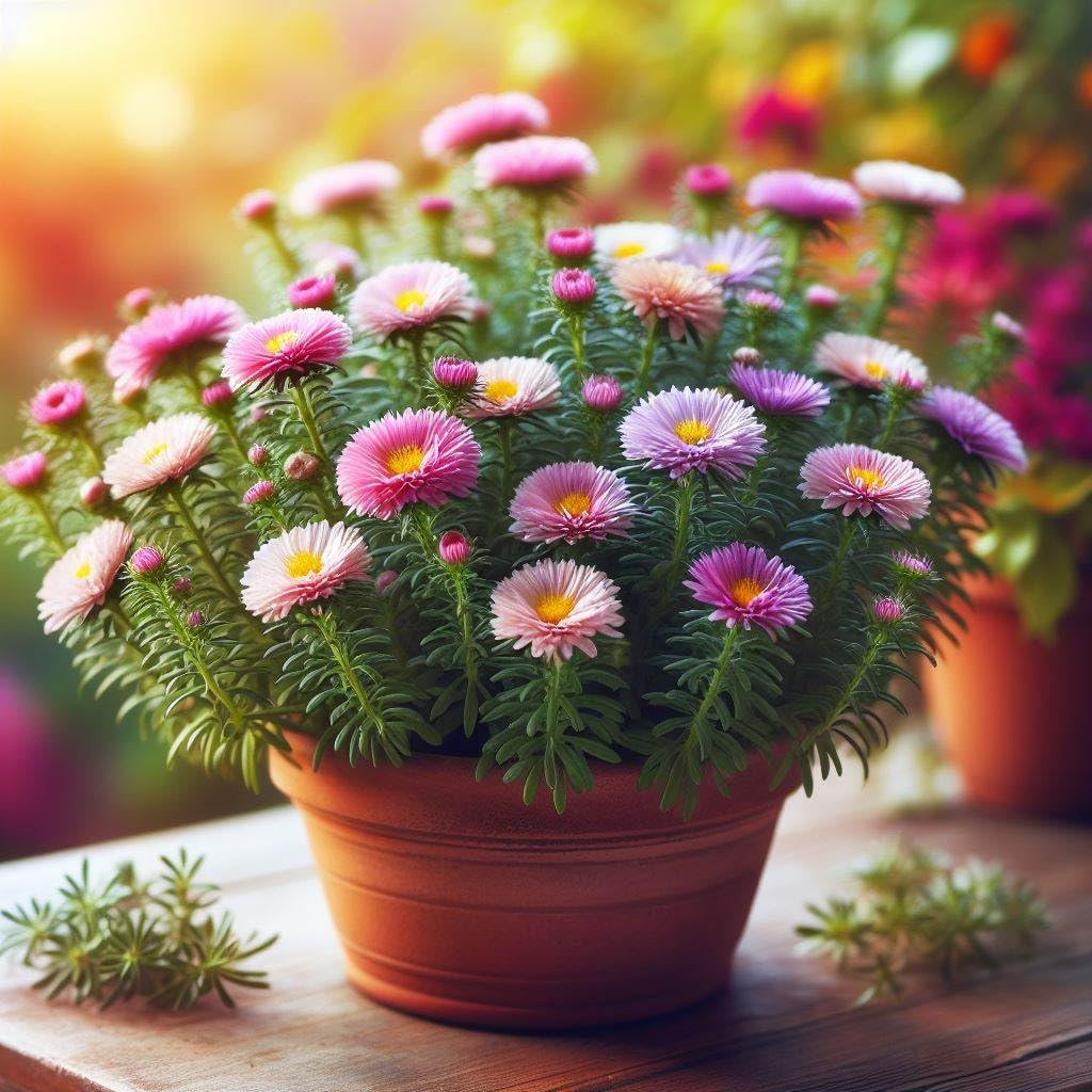 50+ Seeds- Dwarf Hybrid Aster Flower Seeds For Home Garden-Heavy Bloomer Hybrid Seeds (Pink) (B0CZ9SPCM5) Amazon Price History, Amazon Price Tracker