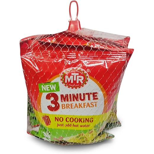MTR 3Min Poha Pouch, 300 Gm (Pack Of 5)