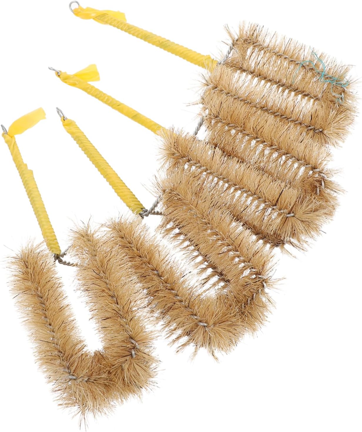 4pcs Cup Brush Cleaner Bristles Cleaning Brush Flask Cleaning Tool Flexible Bristles for Lab and Home Use