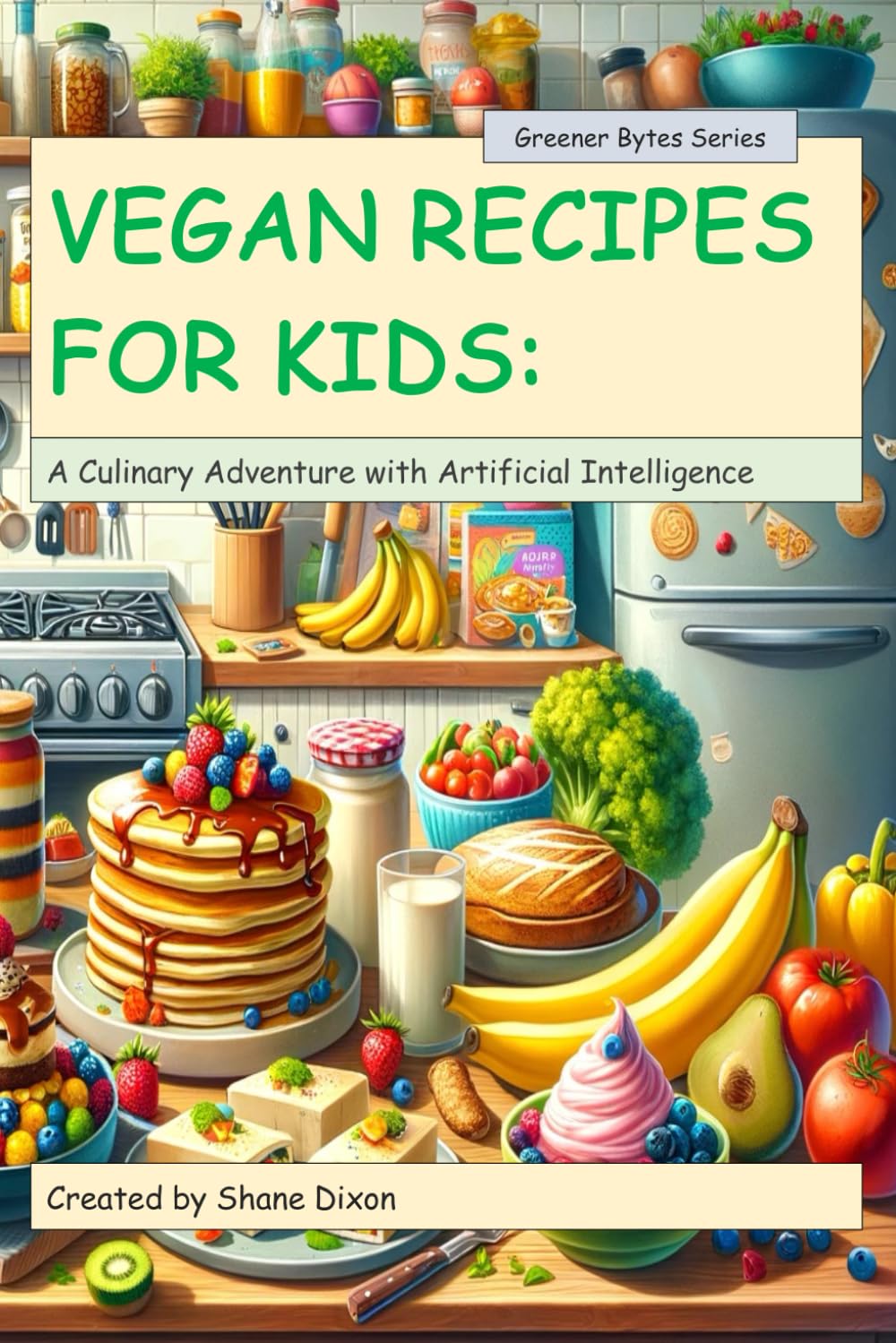 Vegan Recipes For Kids: A Culinary Adventure With Artificial Intelligence (Greener Bytes)