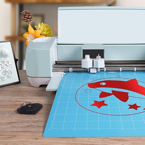 Miniatura 4 de REALIKE LightGrip - Alfombrilla de corte compatible con Cricut Maker 4Maker 3MakerExplore 43Air 2AirOne, paquete de 2 alfombrillas de 12 x 12
