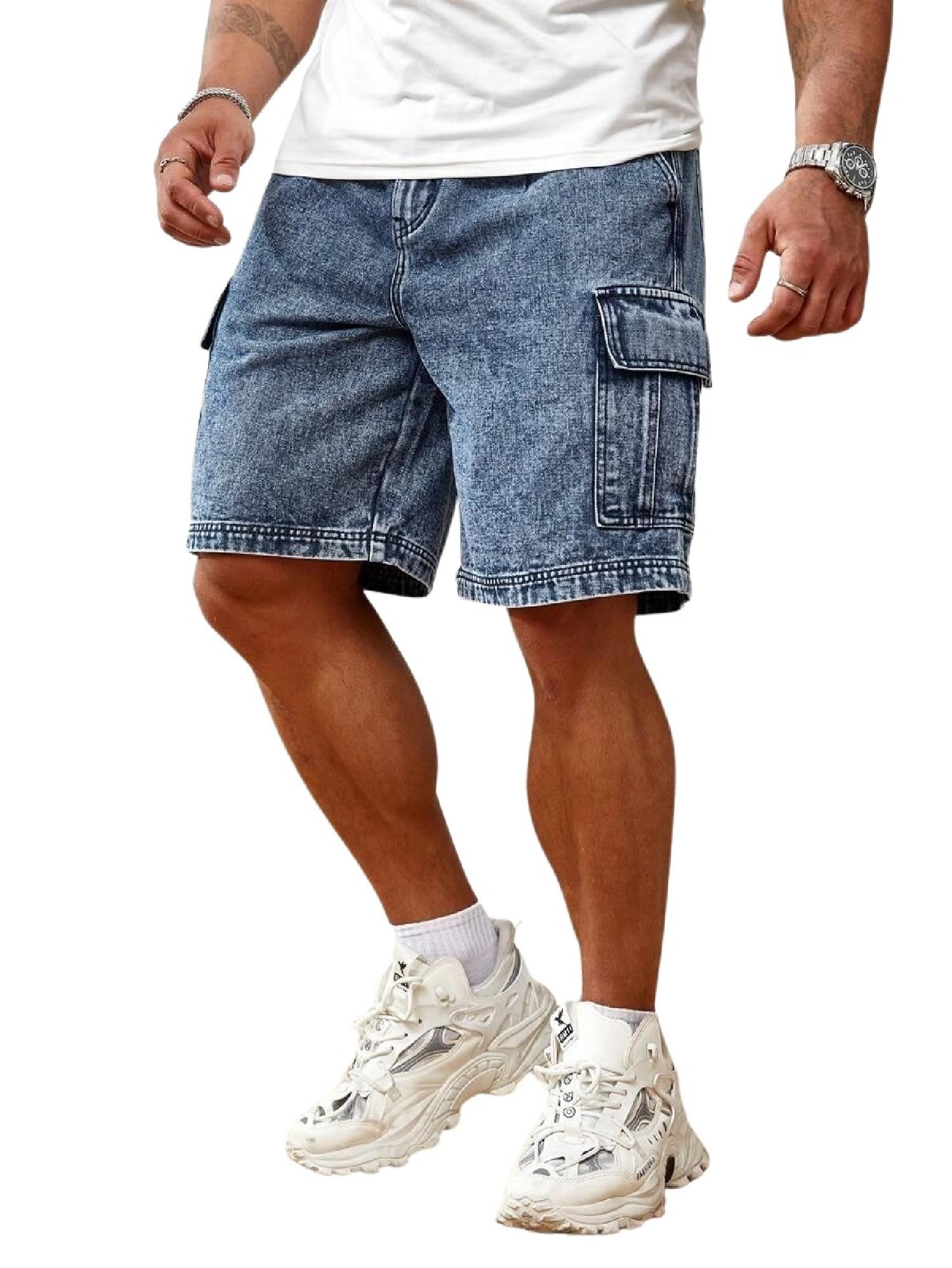 QNIM Men Short || Denim Short for Men (Q-33-35)-picture-39