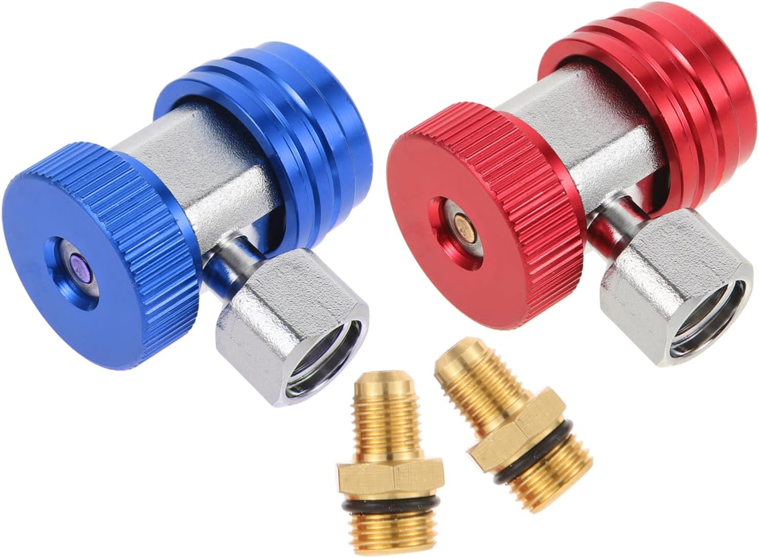 ABOOFAN 1pair Quick Couplers Automotive Adapters for Saving Quick Connector Design Fittings for Efficient Charging