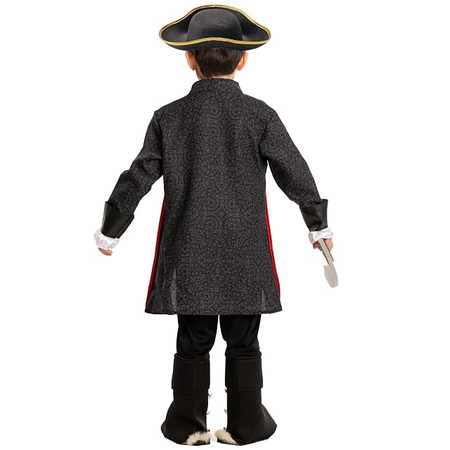 Foto 5 de 6 de Spooktacular Creations Child Boy Capitán Pirate Disfraz (grande (10-12 años))