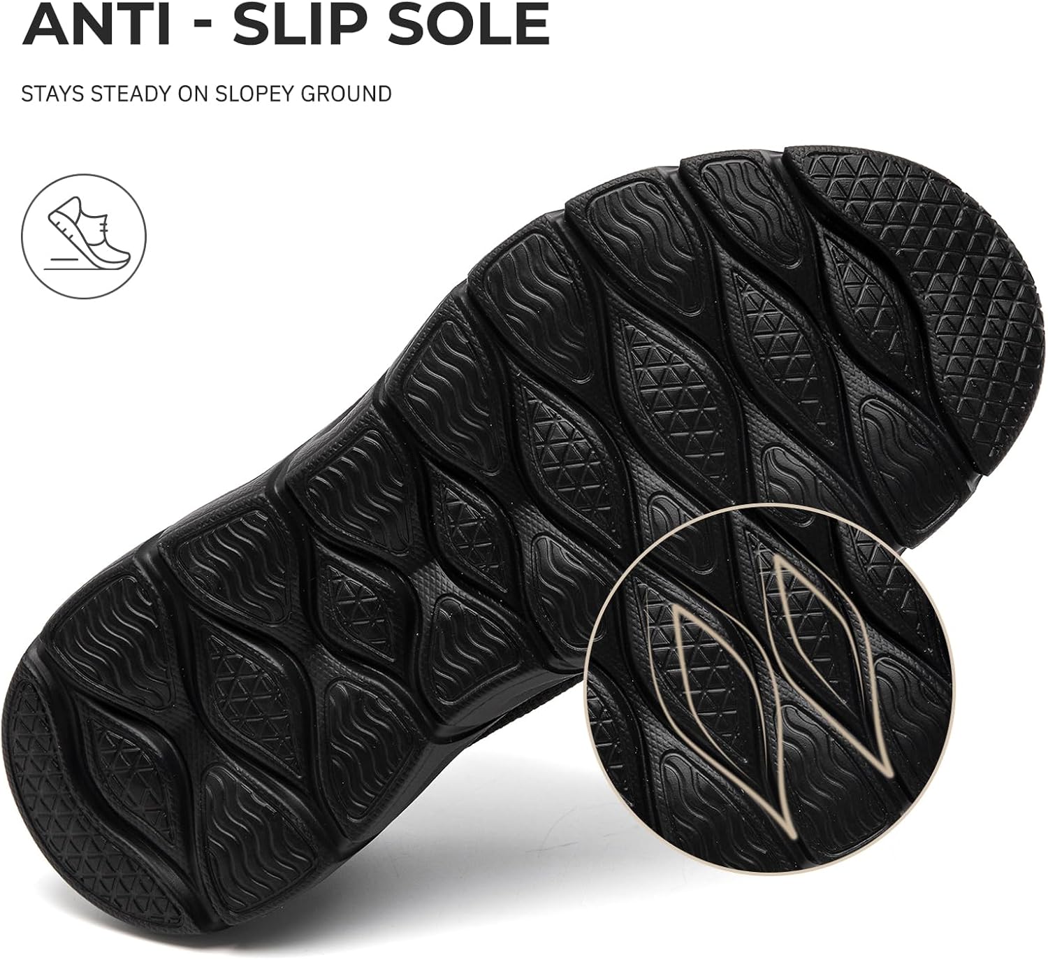 VXGGVX Tennis Shoes for Women Lightweight Running Gym Sneakers Comfortable Walking Shoes Workout Athletic Fashion Sneakers Daily Footwear Lace-Up - Image 7