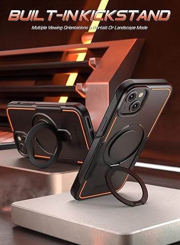 Miniatura 4 de Poetic Neon MagPro - Funda diseñada para iPhone 15 5G de 6.1 pulgadas, compatible con MagSafe de doble capa, resistente, resistente, a prueba de