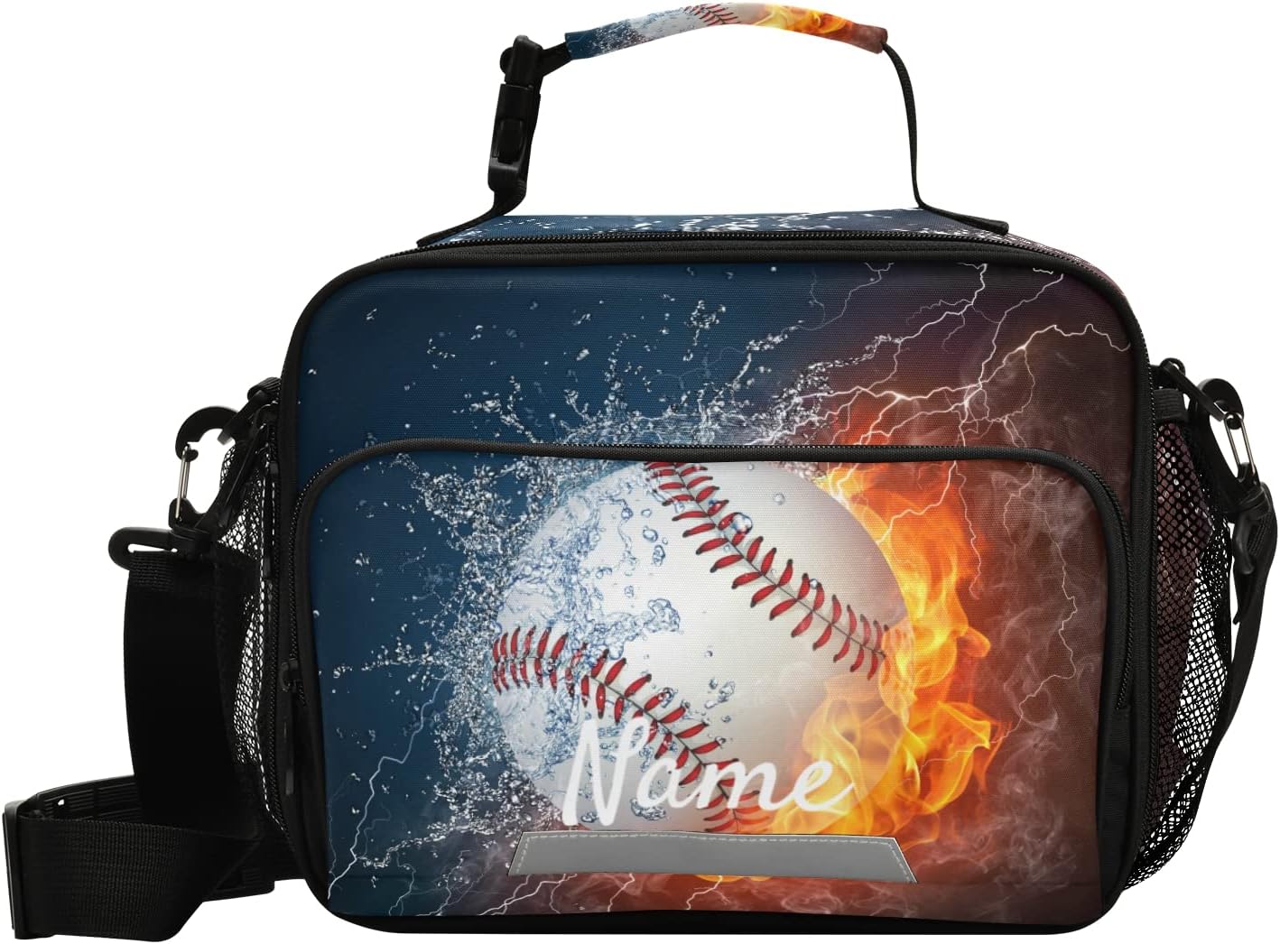 Buy Glaphy Custom Baseball Lunch Bag for Boys Kids, Personalized Your