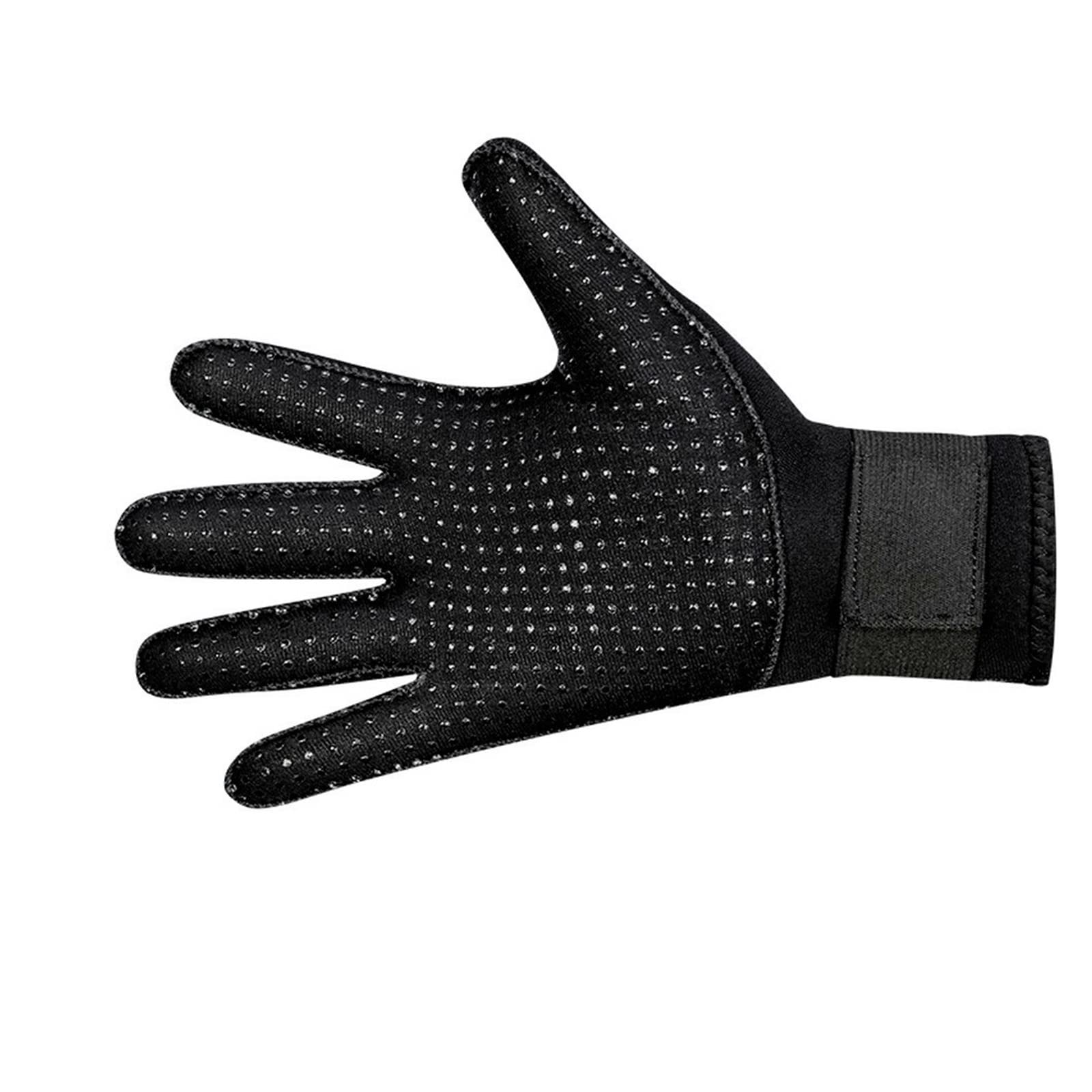 Neoprenanzughandschuhe, 3mm Neopren Tauchhandschuhe Herren Damen rutschfeste Schwimmhandschuhe Schwarz Warme Neoprenanzughandschuhe for Kajakfahren Surfen Schnorcheln