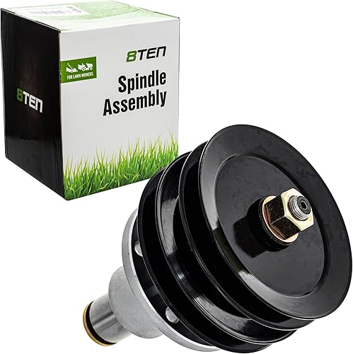 Miniatura 2 de 8TEN Husillo central de la cortacésped para Exmark Turf Ranger Tracer FMD604 60 pulgadas cubierta 103-8280 103-3205 103-2794