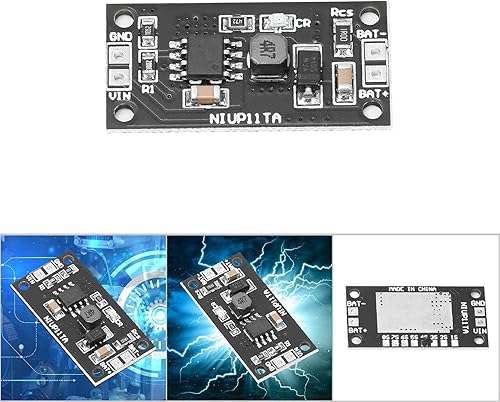 Miniatura 8 de 2 unids NiCd NiMH módulo cargador de batería componente electrónico placa de carga con cortocircuito (NIUP11TA_4S 1-Cell(4S))
