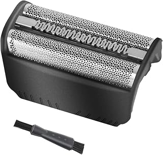 Cabezal Cortador Repuesto 30B, Pantalla Aluminio, Compatible con Braun 30B 7790 7785 7783 7765 7690 7680 7664, Accesorio Afeitadora Eléctrica, Viene con Cepillo