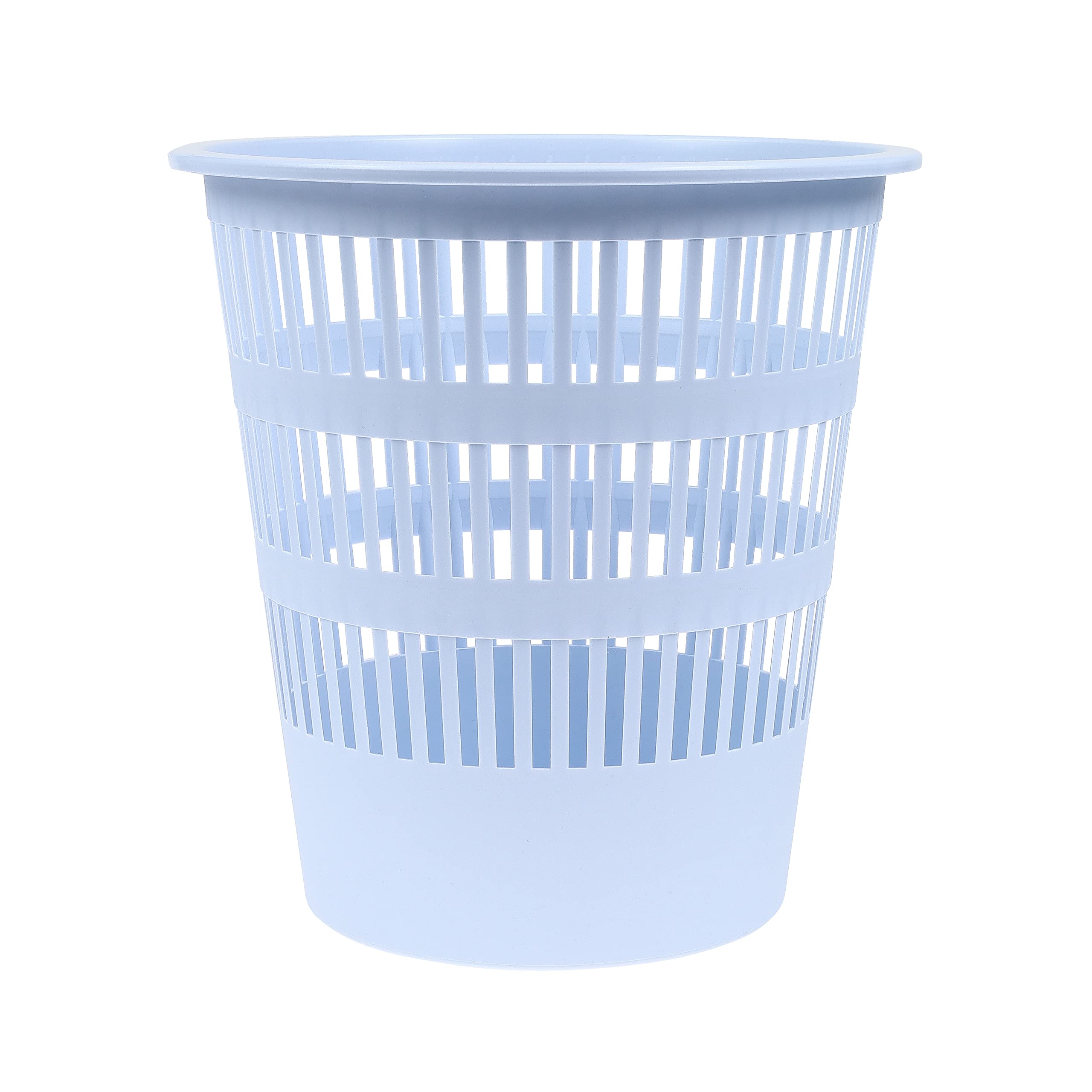 Esselte Colour'Breeze Papierkorb – 14 Liter, Blau, Mit Prägemuster, Für Zuhause, Büro & Schule