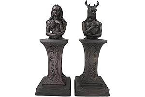 Ebros Neopaganism Wiccan Primary Deities Statue Set