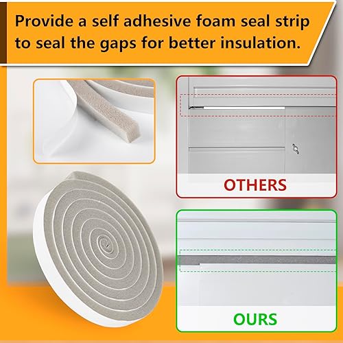 Miniatura 5 de LBG Products Kit de ventana de ventilación para secadora con cubierta de ventilación con listones resistente a la intemperie para manguera de