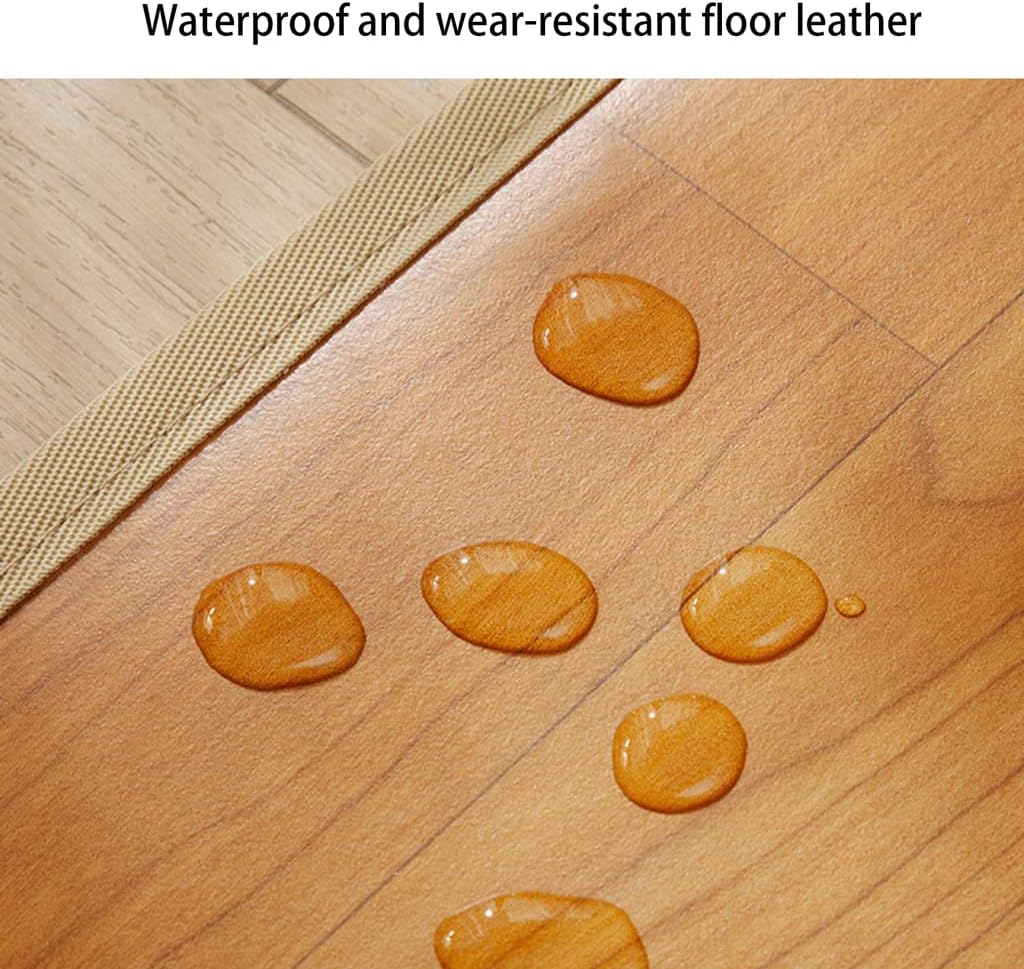 Floor Heating Mat for Home, Carbon Crystal Graphene Heating Carpet Floor Mat Living Room Electric Heating Mat Under Desk (50x100cm)